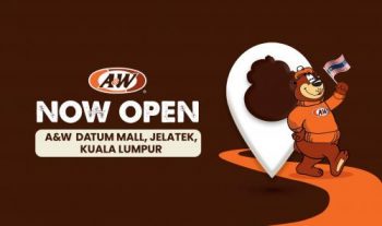 AW-Opening-Promotion-at-Datum-Mall-350x207 - Beverages Food , Restaurant & Pub Kuala Lumpur Promotions & Freebies Selangor 