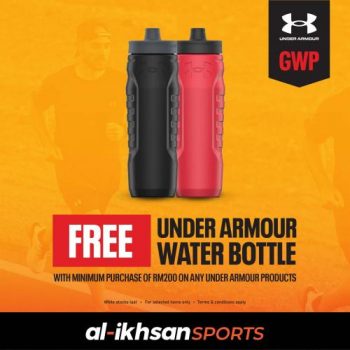 Al-Ikhsan-Sports-Under-Armour-Free-Water-Bottle-Promotion-350x350 - Apparels Fashion Accessories Fashion Lifestyle & Department Store Footwear Johor Kedah Kelantan Kuala Lumpur Melaka Negeri Sembilan Pahang Penang Perak Perlis Promotions & Freebies Putrajaya Sabah Sarawak Selangor Sportswear Terengganu 