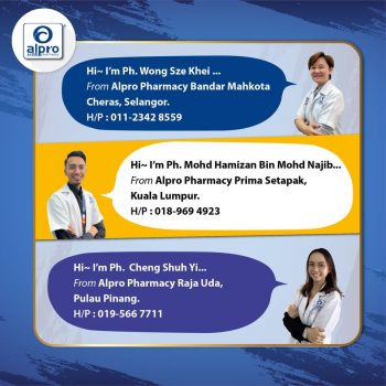 Alpro-Pharmacy-Grand-Opening-of-9-New-Outlets-2-350x350 - Beauty & Health Health Supplements Kelantan Kuala Lumpur Penang Perak Personal Care Promotions & Freebies Selangor 