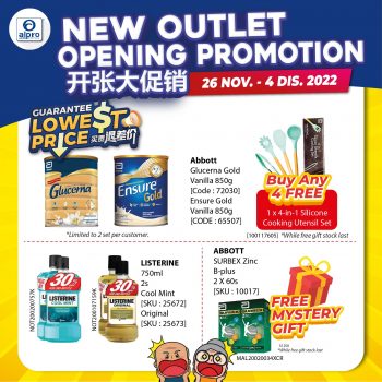 Alpro-Pharmacy-Grand-Opening-of-9-New-Outlets-8-350x350 - Beauty & Health Health Supplements Kelantan Kuala Lumpur Penang Perak Personal Care Promotions & Freebies Selangor 