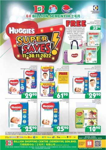 BILLION-Huggies-Promotion-at-Semenyih-350x494 - Promotions & Freebies Selangor Supermarket & Hypermarket 