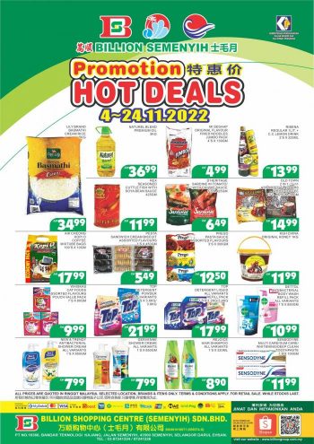 BILLION-Special-Promotion-at-Semenyih-350x495 - Promotions & Freebies Selangor Supermarket & Hypermarket 