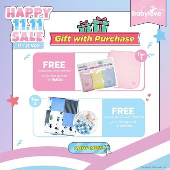 Babylove-Happy-11.11-Sale-3-350x350 - Baby & Kids & Toys Babycare Johor Kedah Kelantan Kuala Lumpur Malaysia Sales Melaka Negeri Sembilan Online Store Pahang Penang Perak Perlis Putrajaya Sabah Sarawak Selangor Terengganu 