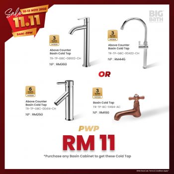 Big-Bath-11.11-Sale-8-350x350 - Home & Garden & Tools Johor Kedah Kelantan Kuala Lumpur Malaysia Sales Melaka Negeri Sembilan Pahang Penang Perak Perlis Putrajaya Sabah Sanitary & Bathroom Sarawak Selangor Terengganu 