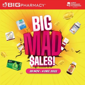 Big-Pharmacy-Big-Mad-Sales-Best-Buy-Promotion-350x350 - Beauty & Health Health Supplements Johor Kedah Kelantan Kuala Lumpur Melaka Negeri Sembilan Pahang Penang Perak Perlis Personal Care Promotions & Freebies Putrajaya Sabah Sarawak Selangor Terengganu 