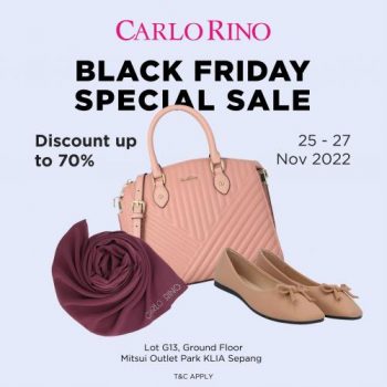 Carlo-Rino-Black-Friday-Sale-at-Mitsui-Outlet-Park-350x350 - Bags Fashion Accessories Fashion Lifestyle & Department Store Handbags Malaysia Sales Selangor 