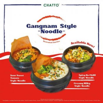 Chatto-Gangnam-Style-Noodle-350x350 - Beverages Food , Restaurant & Pub Johor Kedah Kelantan Kuala Lumpur Melaka Negeri Sembilan Pahang Penang Perak Perlis Promotions & Freebies Putrajaya Sabah Sarawak Selangor Terengganu 