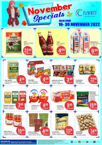Cmart-November-Promotion-350x497 - Johor Kedah Kelantan Kuala Lumpur Melaka Negeri Sembilan Pahang Penang Perak Perlis Promotions & Freebies Putrajaya Sabah Sarawak Selangor Supermarket & Hypermarket Terengganu 