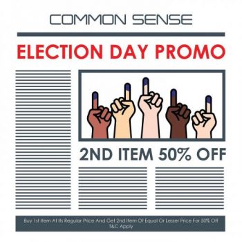 Common-Sense-GE15-General-Election-Promotion-at-Freeport-AFamosa-350x350 - Apparels Fashion Accessories Fashion Lifestyle & Department Store Melaka Promotions & Freebies 
