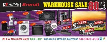 DS-HOME-Warehouse-Sale-at-Utropolis-Marketplace-350x139 - Electronics & Computers Home Appliances Selangor Warehouse Sale & Clearance in Malaysia 