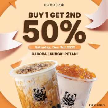 Daboba-Opening-Promotion-at-Sungai-Petani-2-350x350 - Beverages Food , Restaurant & Pub Kedah Promotions & Freebies 