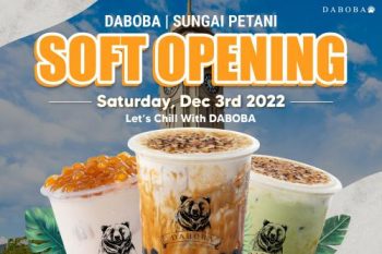 Daboba-Opening-Promotion-at-Sungai-Petani-350x233 - Beverages Food , Restaurant & Pub Kedah Promotions & Freebies 