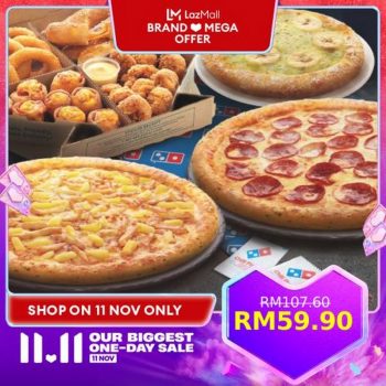 Dominos-Pizza-Lazada-11.11-Sale-1-350x350 - Beverages Food , Restaurant & Pub Johor Kedah Kelantan Kuala Lumpur Malaysia Sales Melaka Negeri Sembilan Online Store Pahang Penang Perak Perlis Pizza Putrajaya Sabah Sarawak Selangor Terengganu 