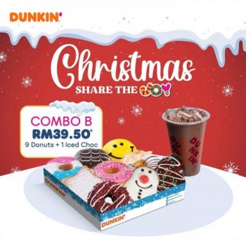 Dunkin-Christmas-Combos-Promo-1-350x350 - Beverages Food , Restaurant & Pub Johor Kedah Kelantan Kuala Lumpur Melaka Negeri Sembilan Pahang Penang Perak Perlis Promotions & Freebies Putrajaya Sabah Sarawak Selangor Terengganu 