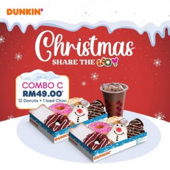 Dunkin-Christmas-Combos-Promo-2-350x350 - Beverages Food , Restaurant & Pub Johor Kedah Kelantan Kuala Lumpur Melaka Negeri Sembilan Pahang Penang Perak Perlis Promotions & Freebies Putrajaya Sabah Sarawak Selangor Terengganu 