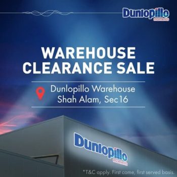 Dunlopillo-Warehouse-Clearance-Sale-350x350 - Beddings Home & Garden & Tools Mattress Selangor Warehouse Sale & Clearance in Malaysia 