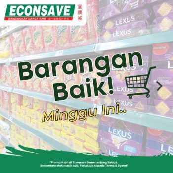 Econsave-Barang-Baik-Promotion-350x350 - Johor Kedah Kelantan Kuala Lumpur Melaka Negeri Sembilan Pahang Penang Perak Perlis Promotions & Freebies Putrajaya Selangor Supermarket & Hypermarket Terengganu 