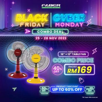 Faber-Black-Friday-And-Cyber-Monday-Combo-Deal-Promotion-on-Shopee-Lazada-2-350x350 - Electronics & Computers Home Appliances Johor Kedah Kelantan Kitchen Appliances Kuala Lumpur Melaka Negeri Sembilan Online Store Pahang Penang Perak Perlis Promotions & Freebies Putrajaya Sabah Sarawak Selangor Terengganu 