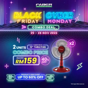 Faber-Black-Friday-And-Cyber-Monday-Combo-Deal-Promotion-on-Shopee-Lazada-3-350x350 - Electronics & Computers Home Appliances Johor Kedah Kelantan Kitchen Appliances Kuala Lumpur Melaka Negeri Sembilan Online Store Pahang Penang Perak Perlis Promotions & Freebies Putrajaya Sabah Sarawak Selangor Terengganu 