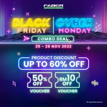 Faber-Black-Friday-And-Cyber-Monday-Combo-Deal-Promotion-on-Shopee-Lazada-350x350 - Electronics & Computers Home Appliances Johor Kedah Kelantan Kitchen Appliances Kuala Lumpur Melaka Negeri Sembilan Online Store Pahang Penang Perak Perlis Promotions & Freebies Putrajaya Sabah Sarawak Selangor Terengganu 