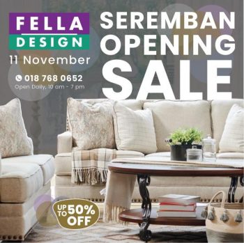 Fella-Design-Opening-Sale-at-Seremban-350x349 - Furniture Home & Garden & Tools Home Decor Malaysia Sales Negeri Sembilan 