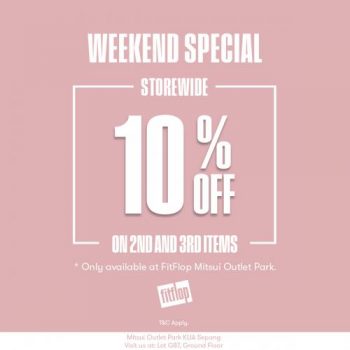 FitFlop-Weekend-Sale-at-Mitsui-Outlet-Park-350x350 - Fashion Accessories Fashion Lifestyle & Department Store Footwear Malaysia Sales Selangor 