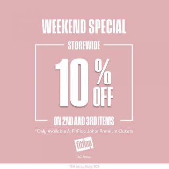 Fitflop-Weekend-Sale-at-Johor-Premium-Outlets-350x350 - Fashion Accessories Fashion Lifestyle & Department Store Footwear Johor Malaysia Sales 