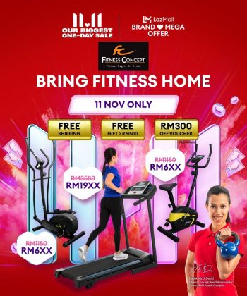 Fitness-Concept-11.11-Bring-Fitness-Home-Sales-on-Lazada-350x420 - Fitness Johor Kedah Kelantan Kuala Lumpur Malaysia Sales Melaka Negeri Sembilan Online Store Pahang Penang Perak Perlis Putrajaya Sabah Sarawak Selangor Sports,Leisure & Travel Terengganu 