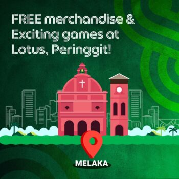 GrabFood-Free-Merchandise-Giveaway-at-Lotus-Peringgit-Melaka-City - Melaka Others Promotions & Freebies 