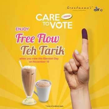 Grandmamas-GE15-General-Election-Day-Promotion-350x350 - Beverages Food , Restaurant & Pub Johor Kedah Kelantan Kuala Lumpur Melaka Negeri Sembilan Pahang Penang Perak Perlis Promotions & Freebies Putrajaya Sabah Sarawak Selangor Terengganu 