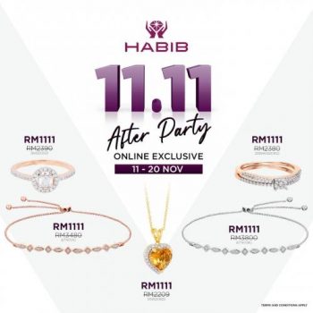 HABIB-Online-11.11-After-Party-Sale-1-350x350 - Gifts , Souvenir & Jewellery Jewels Johor Kedah Kelantan Kuala Lumpur Malaysia Sales Melaka Negeri Sembilan Online Store Pahang Penang Perak Perlis Putrajaya Sabah Sarawak Selangor Terengganu 