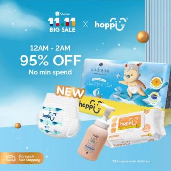 Hoppi-Shopee-11.11-Sale-350x350 - Baby & Kids & Parenting Babycare Diapers Johor Kedah Kelantan Kuala Lumpur Malaysia Sales Melaka Negeri Sembilan Online Store Pahang Penang Perak Perlis Putrajaya Sabah Sarawak Selangor Terengganu 