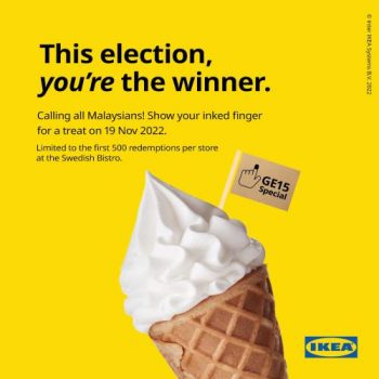 IKEA-General-Election-Promotion-350x350 - Beverages Food , Restaurant & Pub Kuala Lumpur Promotions & Freebies Selangor 