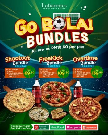 Italiannies-Go-Bola-Bundles-Promotion-350x437 - Beverages Food , Restaurant & Pub Johor Kedah Kelantan Kuala Lumpur Melaka Negeri Sembilan Pahang Penang Perak Perlis Pizza Promotions & Freebies Putrajaya Sabah Sarawak Selangor Terengganu 