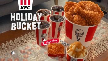 KFC-Holiday-Bucket-Promo-350x197 - Beverages Food , Restaurant & Pub Johor Kedah Kelantan Kuala Lumpur Melaka Negeri Sembilan Pahang Penang Perak Perlis Promotions & Freebies Putrajaya Sabah Sarawak Selangor Terengganu 