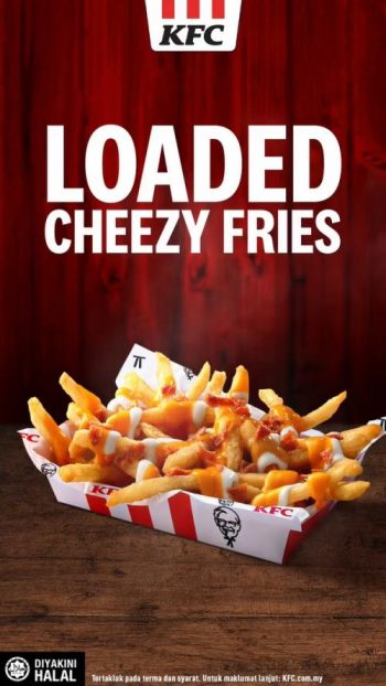 KFC-Loaded-Cheezy-Fries-Promo-350x622 - Beverages Food , Restaurant & Pub Johor Kedah Kelantan Kuala Lumpur Melaka Negeri Sembilan Pahang Penang Perak Perlis Promotions & Freebies Putrajaya Sabah Sarawak Selangor Terengganu 