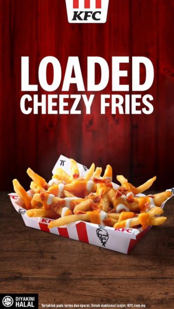 KFC-Loaded-Cheezy-Fries-Promo-350x622 - Beverages Food , Restaurant & Pub Johor Kedah Kelantan Kuala Lumpur Melaka Negeri Sembilan Pahang Penang Perak Perlis Promotions & Freebies Putrajaya Sabah Sarawak Selangor Terengganu 