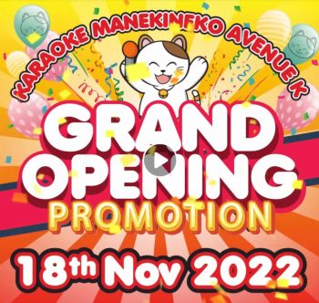 Karaoke-Manekineko-Grand-Opening-at-Avenue-K-350x332 - Karaoke Kuala Lumpur Movie & Music & Games Promotions & Freebies Selangor 