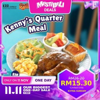 Kenny-Rogers-Roasters-Lazada-11.11-Sale-1-350x350 - Beverages Food , Restaurant & Pub Johor Kedah Kelantan Kuala Lumpur Malaysia Sales Melaka Negeri Sembilan Online Store Pahang Penang Perak Perlis Putrajaya Sabah Sarawak Selangor Terengganu 