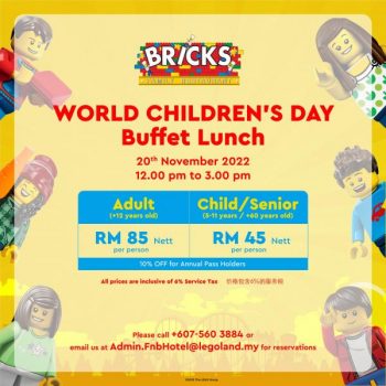 LEGOLAND-World-Childrens-Day-Buffet-Lunch-Promotion-350x350 - Johor Promotions & Freebies Sports,Leisure & Travel Theme Parks Travel Packages 