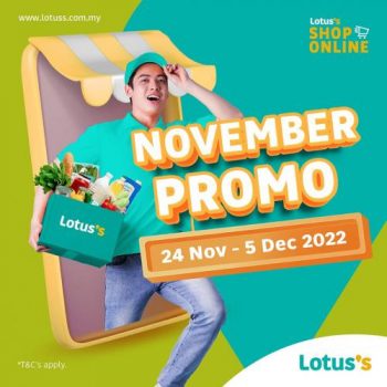 Lotuss-November-Promotion-350x350 - Johor Kedah Kelantan Kuala Lumpur Melaka Negeri Sembilan Online Store Pahang Penang Perak Perlis Promotions & Freebies Putrajaya Sabah Sarawak Selangor Supermarket & Hypermarket Terengganu 