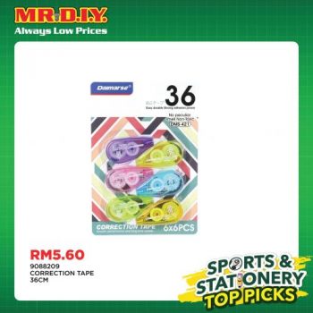 MR-DIY-Sports-Stationery-Top-Picks-Promotion-9-350x350 - Books & Magazines Johor Kedah Kelantan Kuala Lumpur Melaka Negeri Sembilan Others Pahang Penang Perak Perlis Promotions & Freebies Putrajaya Sabah Sarawak Selangor Stationery Terengganu 