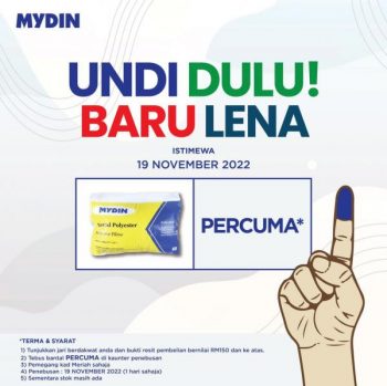 MYDIN-General-Election-Promotion-350x349 - Johor Kedah Kelantan Kuala Lumpur Melaka Negeri Sembilan Pahang Penang Perak Perlis Promotions & Freebies Putrajaya Sabah Sarawak Selangor Supermarket & Hypermarket Terengganu 