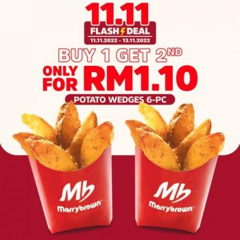 Marrybrown-11.11-Promotion-3-350x350 - Beverages Food , Restaurant & Pub Johor Kedah Kelantan Kuala Lumpur Melaka Negeri Sembilan Pahang Penang Perak Perlis Promotions & Freebies Putrajaya Sabah Sarawak Selangor Terengganu 