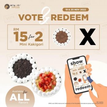 Mykori-GE15-General-Election-Promotion-1-350x350 - Beverages Cake Food , Restaurant & Pub Ice Cream Johor Kedah Kelantan Kuala Lumpur Melaka Negeri Sembilan Pahang Penang Perak Perlis Promotions & Freebies Putrajaya Sabah Sarawak Selangor Terengganu 