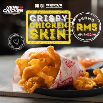 Nene-Chicken-Crispy-Chicken-Skin-at-RM5-Promotion-350x350 - Beverages Food , Restaurant & Pub Johor Kedah Kelantan Kuala Lumpur Melaka Negeri Sembilan Pahang Penang Perak Perlis Promotions & Freebies Putrajaya Sabah Sarawak Selangor Terengganu 