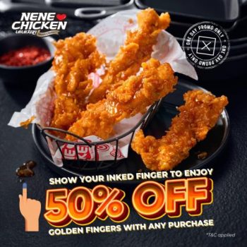 Nene-Chicken-GE15-General-Election-Day-Promotion-350x350 - Beverages Food , Restaurant & Pub Kuala Lumpur Promotions & Freebies Selangor 