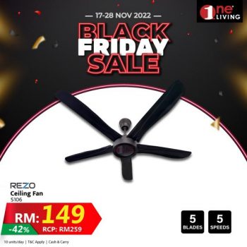 One-Living-Black-Friday-Sale-5-350x350 - Electronics & Computers Home Appliances Johor Kedah Kelantan Kitchen Appliances Kuala Lumpur Malaysia Sales Melaka Negeri Sembilan Pahang Penang Perak Perlis Putrajaya Sabah Sarawak Selangor Terengganu 