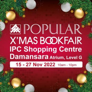 POPULAR-Christmas-Book-Fair-Sale-at-IPC-Shopping-Centre-350x350 - Books & Magazines Malaysia Sales Selangor Stationery 