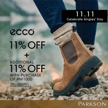 Parkson-ECCO-11.11-Sale-350x350 - Fashion Accessories Fashion Lifestyle & Department Store Footwear Malaysia Sales Sabah 